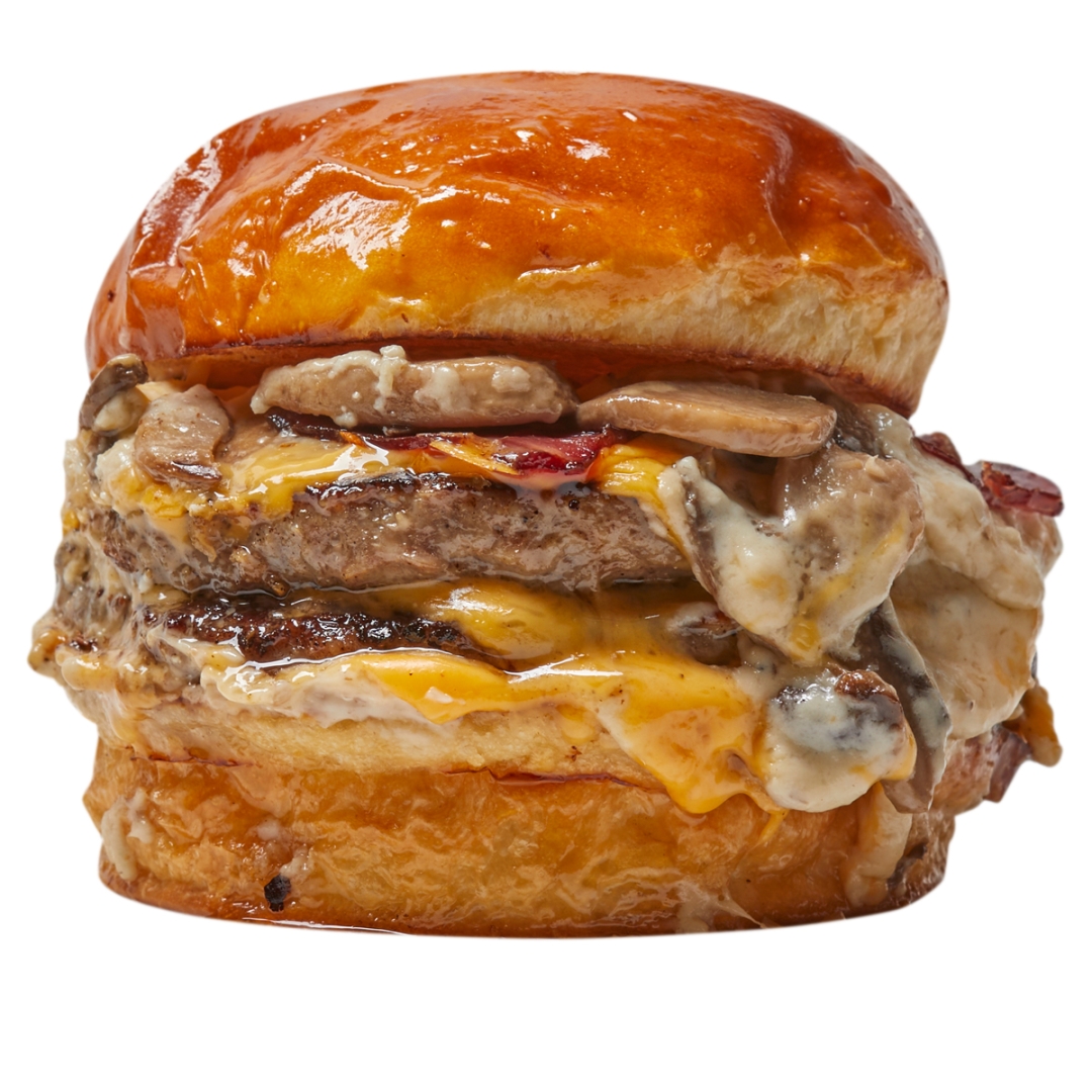 DOUBLE MUSHROOM BURGER